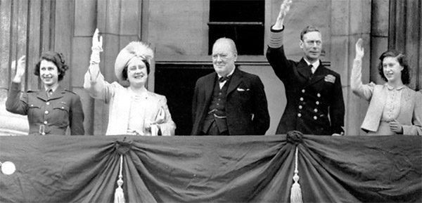 温斯顿丘吉尔首相与乔治六世国王 4219985