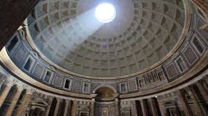 A cúpula do Panteão, Roma
