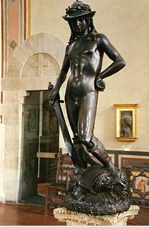 Donatello's bronzen David