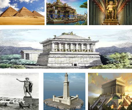Le 7 meraviglie del mondo antico