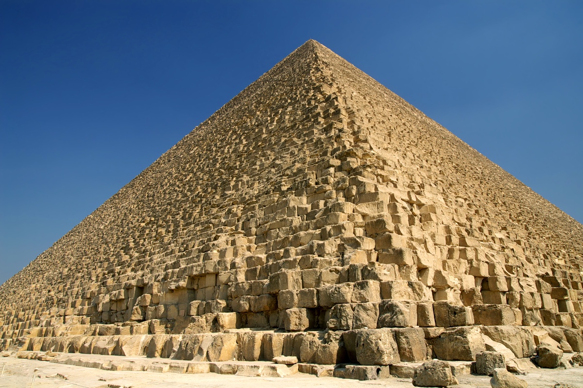 Die große Pyramide von Giza