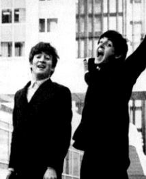 John Lennon et Paul McCartney