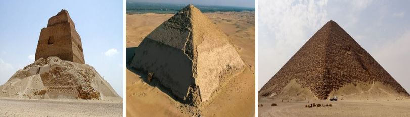 Le piramidi di Sneferu