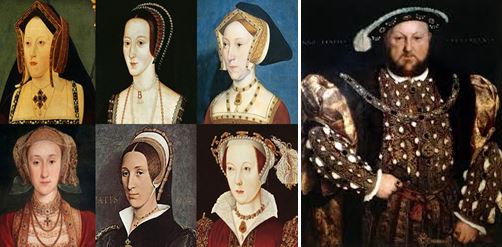 من هن زوجات هنري الثامن الست؟
