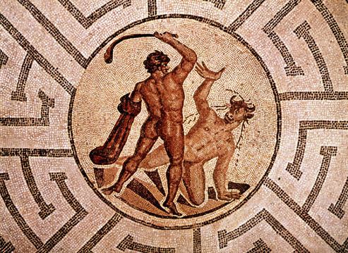 Le labyrinthe dans la mythologie grecque
