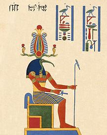 Symbolen van de Egyptische god Thoth