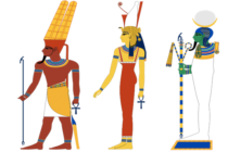 Тебанска триада на древноегипетските богове
