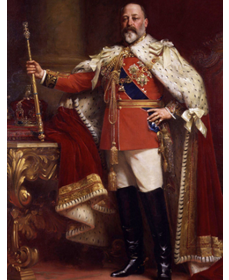 A vida, reinado e conquistas do rei Eduardo VII da Inglaterra