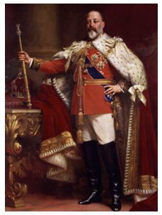 A vida, reinado e conquistas do rei Eduardo VII da Inglaterra