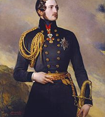 Echtgenoot van koningin Victoria - Prins Albert van Saksen-Coburg
