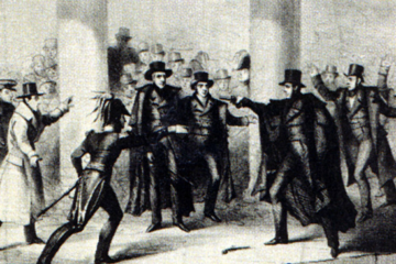 Der Tag, an dem Präsident Andrew Jackson beinahe getötet wurde