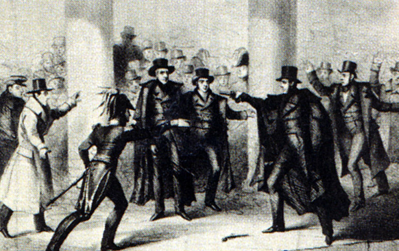 Der Tag, an dem Präsident Andrew Jackson beinahe getötet wurde