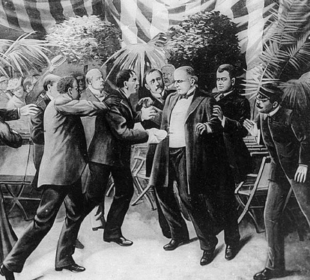 美国总统威廉·麦金莱遇刺身亡
