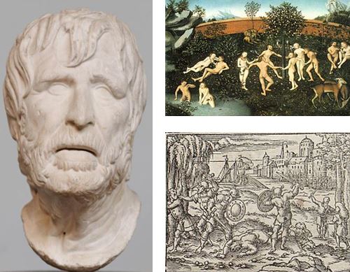 As cinco idades do homem na mitologia grega