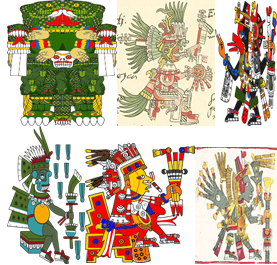 Aztekische Götter und Göttinnen