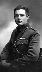 Ernest Hemingway in de Eerste Wereldoorlog