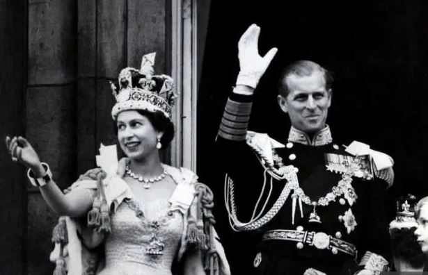 De kroning van Elizabeth II
