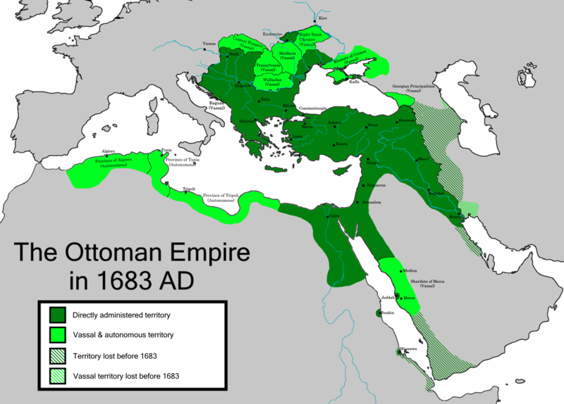 Linha do tempo do Império Otomano