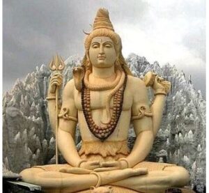 Shiva seduto