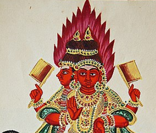 أجني: إله النار والتضحية في الأساطير الهندوسية