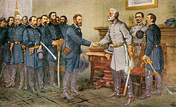 Rendición del general E. Lee