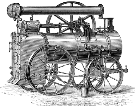 المحرك البخاري والثورة الصناعية