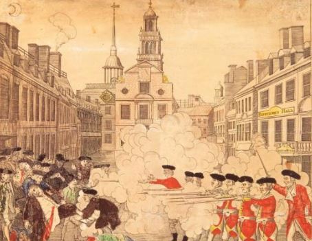 Бостънското клане: Американската революция