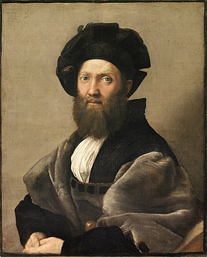 Portret van Baldassare Castiglione