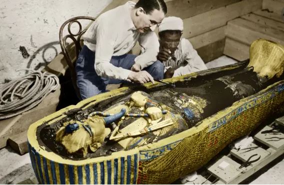 Tutankhamun's tomb and remains
