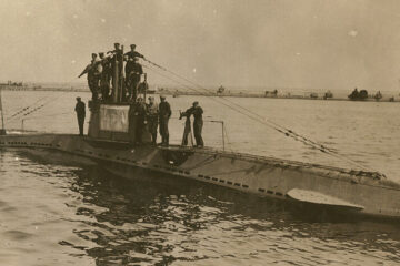 A German U-boat in Operation Pastorius