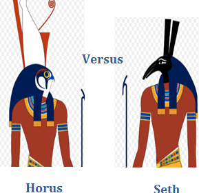 Le conflit entre Horus et Seth pour le trône de l'Egypte ancienne