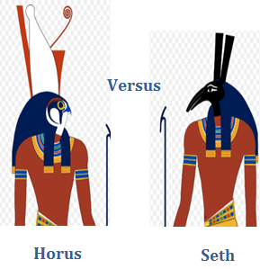 الصراع بين حورس وست على عرش مصر القديمة