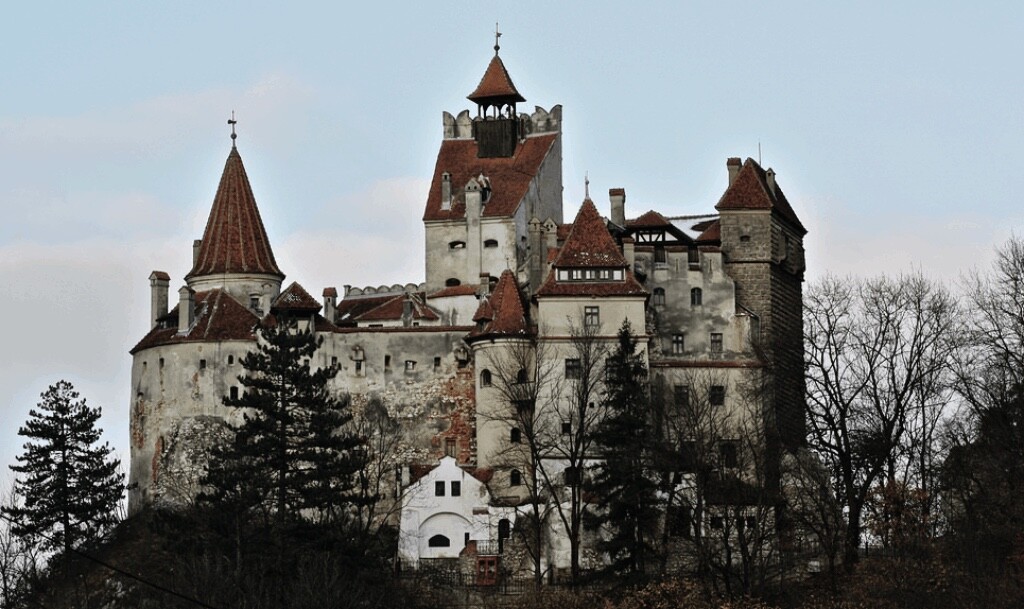 Замъкът Бран в Трансилвания, 2009 г. Възможно ли е това да е Дракула