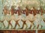 Un relieve que representa la expedición de Hatshepsut a la Tierra de Punt.
