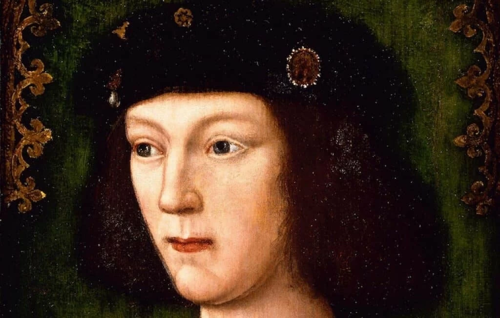 Un dipinto di Enrico VIII del 1509. L'anno in cui divenne re.