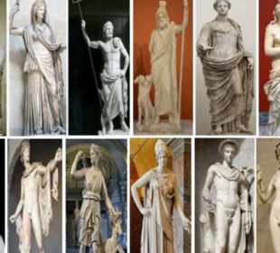 Liste des dieux romains et de leurs équivalents grecs
