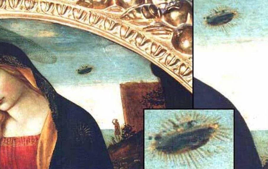 La Madone avec saint Giovannino : une photo d'OVNI ?