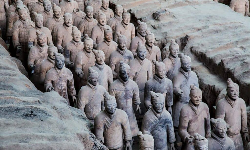 中国第一位皇帝的陵墓。