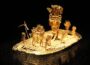 代表“镀金者”用金粉覆盖自己的身体并向瓜塔维塔湖中的女神献上财宝。 这就是埃尔多拉多传说的起源吗？