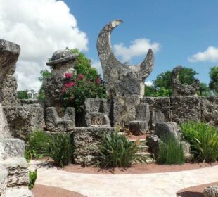 Jardín de rocas del castillo de coral