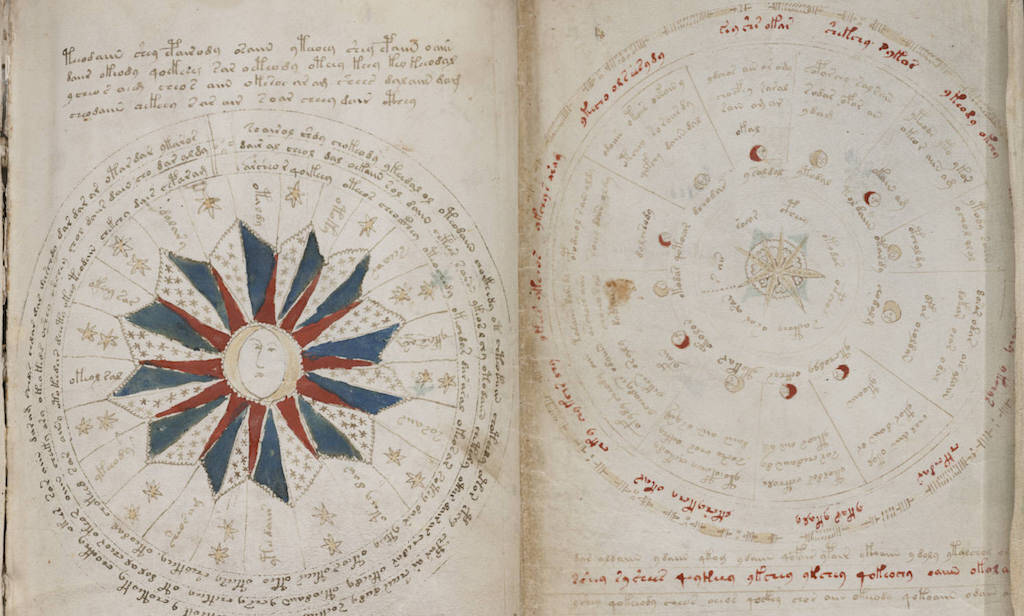 calendário no manuscrito Voynich