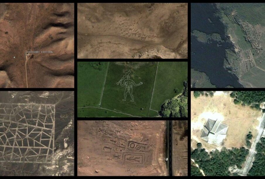Десет мистериозни места в Google Earth