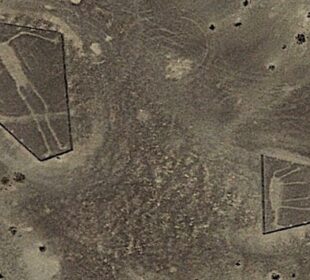 Geoglifos do deserto da Califórnia Blythe Intaglios