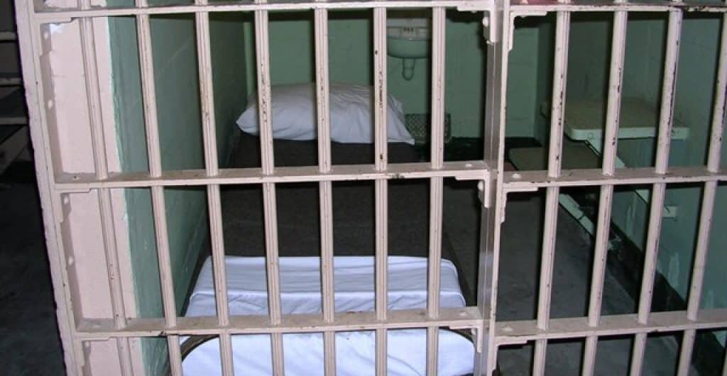 Затворническа килия в Алкатрас.