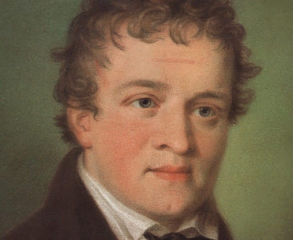 Портрет на Каспар Хаузер през 1830 г.